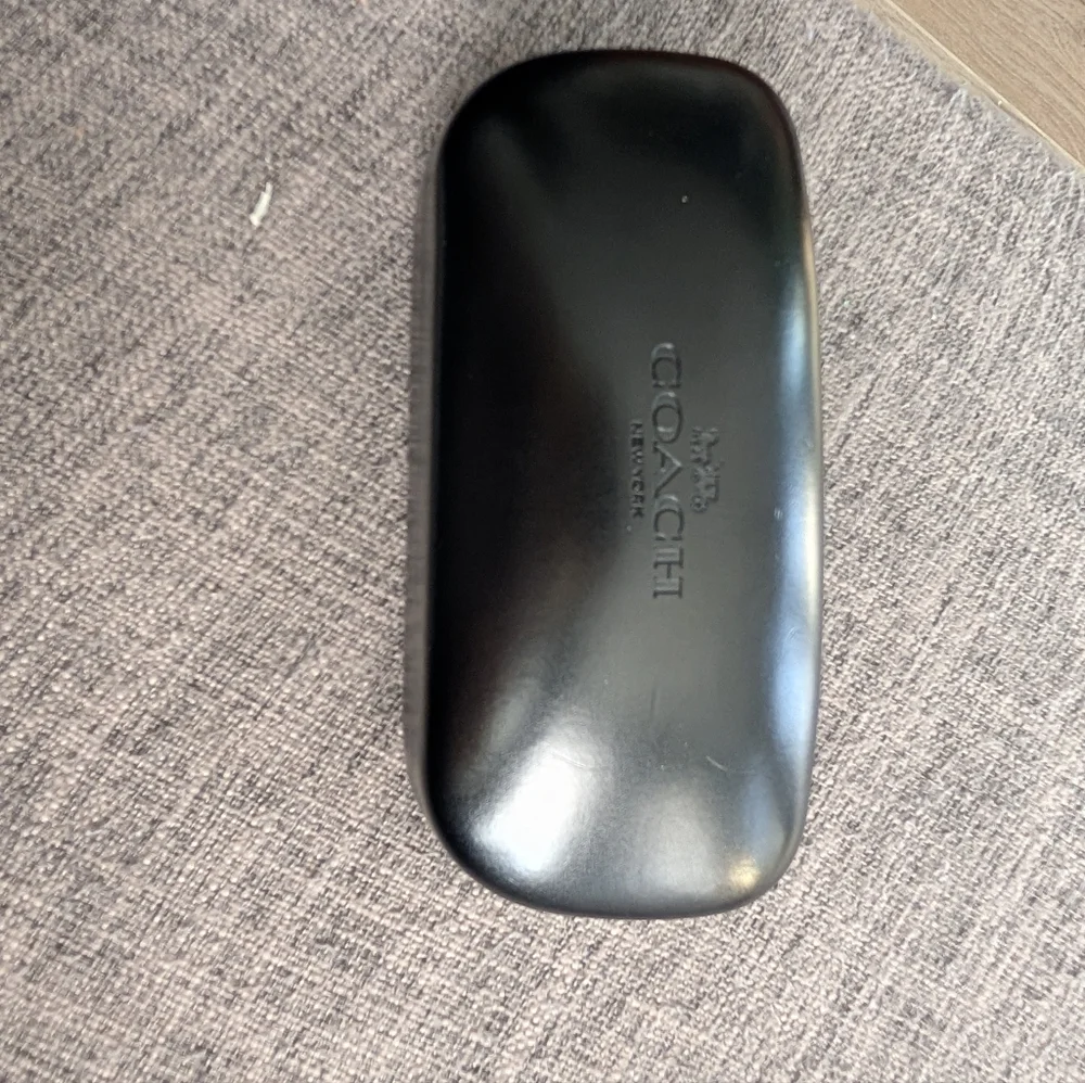 Coach Elegant Black Glasses Case